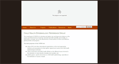 Desktop Screenshot of cherg.org